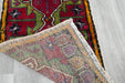 Vintage Hand Knotted Anatolian Turkish Rug Size: 110 x 50cm- Rugs Direct
