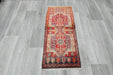 Vintage Hand Knotted Anatolian Turkish Rug Size: 114 x 50cm- Rugs Direct 