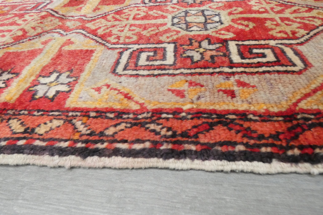 Vintage Hand Knotted Anatolian Turkish Rug Size: 114 x 50cm- Rugs Direct 