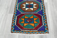 Vintage Hand Knotted Anatolian Turkish Rug Size: 80 x 48cm- Rugs Direct 