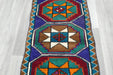 Vintage Hand Knotted Anatolian Turkish Rug Size: 80 x 48cm- Rugs Direct 