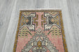 Vintage Hand Knotted Anatolian Turkish Rug Size: 100 x 45cm- Rugs Direct 