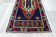 Vintage Hand Knotted Anatolian Turkish Rug Size: 105 x 52cm- Rugs Direct 