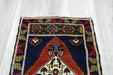 Vintage Hand Knotted Anatolian Turkish Rug Size: 105 x 52cm- Rugs Direct 