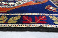 Vintage Hand Knotted Anatolian Turkish Rug Size: 105 x 52cm- Rugs Direct 