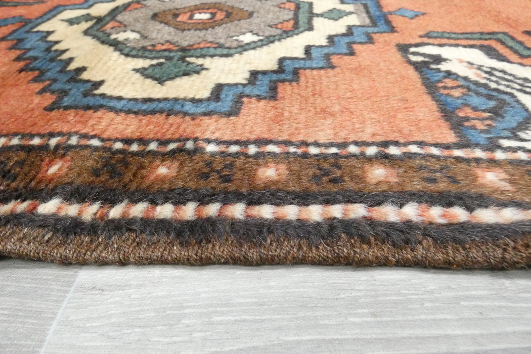 Vintage Hand Knotted Anatolian Turkish Rug Size: 93 x 60cm- Rugs Direct 