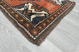 Vintage Hand Knotted Anatolian Turkish Rug Size: 93 x 60cm- Rugs Direct 