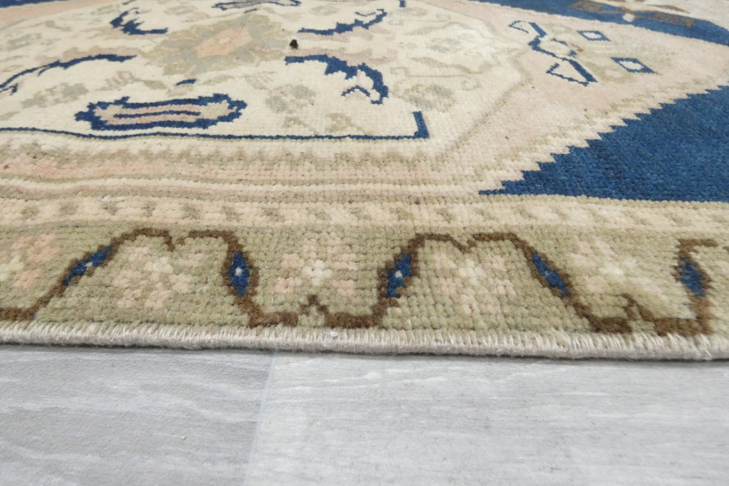 Vintage Hand Knotted Anatolian Turkish Rug Size: 108 x 58cm- Rugs Direct 