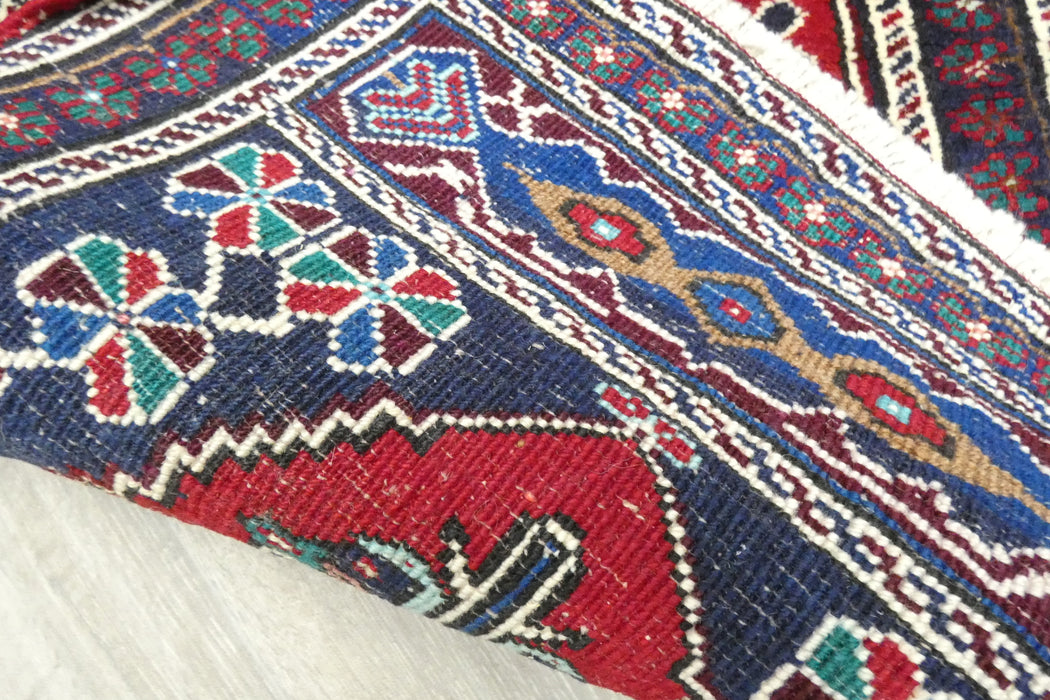 Vintage Turkish Anatolian Tribal Rug  Size: 110 x 60cm- Rugs Direct 
