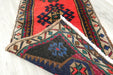 Vintage Hand Knotted Anatolian Turkish Rug Size: 113 x 50cm- Rugs Direct 