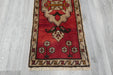 Vintage Hand Knotted Anatolian Turkish Rug Size: 103 x 43cm- Rugs Direct 