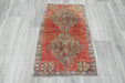 Vintage Hand Knotted Anatolian Turkish Rug Size: 106 x70cm- Rugs Direct 