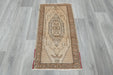 Vintage Hand Knotted Anatolian Turkish Rug Size: 100 x 54cm- Rugs Direct 