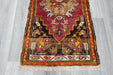 Vintage Hand Knotted Anatolian Turkish Rug Size: 120 x 60cm- Rugs Direct 