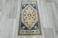 Vintage Hand Knotted Anatolian Turkish Rug Size: 96 x 52cm- Rugs Direct 