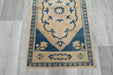 Vintage Hand Knotted Anatolian Turkish Rug Size: 96 x 52cm- Rugs Direct 