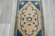 Vintage Hand Knotted Anatolian Turkish Rug Size: 96 x 52cm- Rugs Direct 