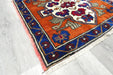 Vintage Hand Knotted Anatolian Turkish Square  Rug Size: 65 x 70cm- Rugs Direct 