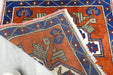 Vintage Hand Knotted Anatolian Turkish Square  Rug Size: 65 x 70cm- Rugs Direct 