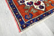 Vintage Hand Knotted Anatolian Turkish Square  Rug Size: 65 x 70cm- Rugs Direct 