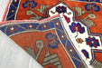 Vintage Hand Knotted Anatolian Turkish Square  Rug Size: 65 x 70cm- Rugs Direct 