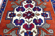 Vintage Hand Knotted Anatolian Turkish Square  Rug Size: 63 x 70cm- Rugs Direct 