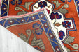 Vintage Hand Knotted Anatolian Turkish Square  Rug Size: 63 x 70cm- Rugs Direct 