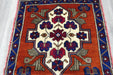 Vintage Hand Knotted Anatolian Turkish Square  Rug Size: 66 x 67cm- Rugs Direct 