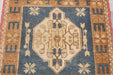 Vintage Hand Knotted Anatolian Turkish Square Rug Size: 88 x 63cm- Rugs Direct 