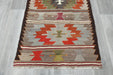 Vintage Anatolian Flatweave Hallway Runner Rug Size: 165 x 90cm- Rugs Direct 