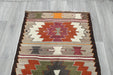 Vintage Anatolian Flatweave Hallway Runner Rug Size: 165 x 90cm- Rugs Direct 