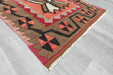 Handwoven Turkish Kilim Runner Rug 120 x 58cm | Vintage Anatolian Wool Flatweave - Rugs Direct 
