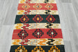 Authentic Handwoven Turkish Kilim Rug 143 x 72cm | Vintage Anatolian Wool Flatweave- Rugs Direct