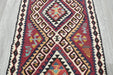 Authentic Handwoven Turkish Kilim Rug 103 x 62cm | Vintage Anatolian Wool Flatweave Rug- Rugs Direct 