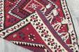 Authentic Handwoven Turkish Kilim Rug 82 x 62cm | Anatolian Wool Flatweave with Tassels- Rugs Direct 