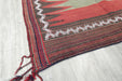 Turkish Kilim Rug 132 x 122cm | Handwoven Anatolian Tribal Design- Rugs Direct 
