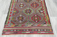 Turkish Kilim Rug 143 x 106cm | Handwoven Anatolian Geometric Design- Rugs Direct 