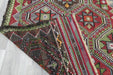 Turkish Kilim Rug 143 x 106cm | Handwoven Anatolian Geometric Design- Rugs Direct 