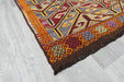 Turkish Kilim Rug 140 x 102cm | Handwoven Anatolian Geometric Design- Rugs Dirct 