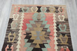 Turkish Kilim Rug 128 x 80cm | Pastel Anatolian Geometric Design- RUGS DIRECT 