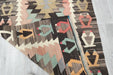 Turkish Kilim Rug 128 x 80cm | Pastel Anatolian Geometric Design- RUGS DIRECT 