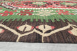 Handwoven Turkish Kilim Accent Rug 130 x 100cm | Geometric Wool Flatweave- Rugs Direct 