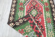 Handwoven Turkish Kilim Accent Rug 130 x 100cm | Geometric Wool Flatweave- Rugs Direct 