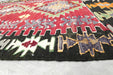 Handwoven Turkish Kilim Accent Rug 130 x 80cm | Geometric Wool Flatweave- Rugs Direct