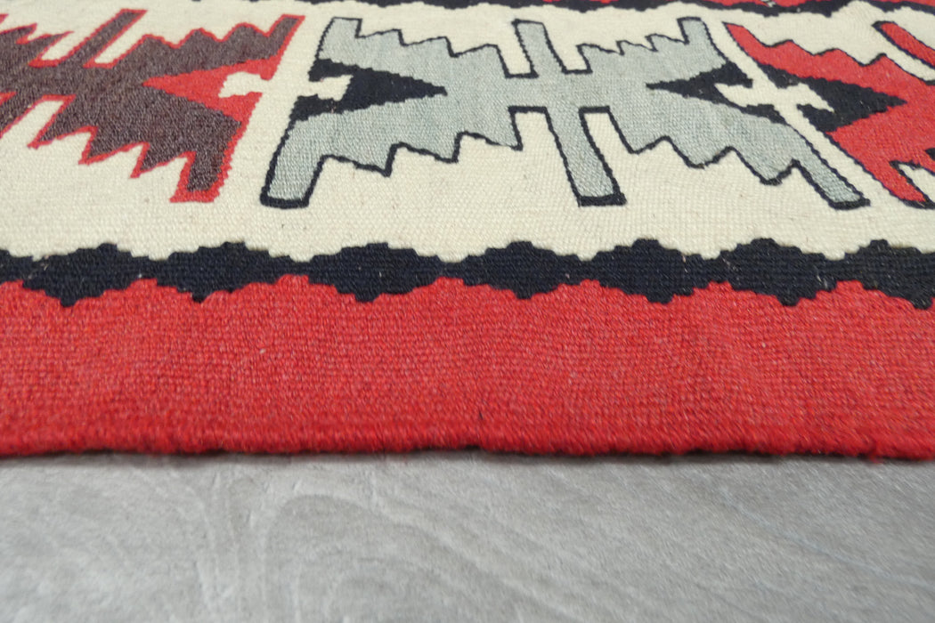 Handwoven Turkish Kilim Rug 158 x 84cm | Anatolian Wool Flatweave- Rugs Direct 