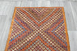 Vintage Handmade Turkish Kilim Rug 162 x 94cm | Geometric Wool Flatweave Tribal Area Rug | One of a Kind- Rugs Direct 