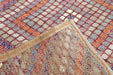 Vintage Handmade Turkish Kilim Rug 162 x 94cm | Geometric Wool Flatweave Tribal Area Rug | One of a Kind- Rugs Direct 