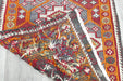 Vintage Handmade Turkish Kilim Rug 125 x 75cm | Geometric Tribal Wool Flatweave Rug | One of a Kind- Rugs Direct 