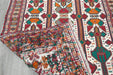 Vintage Handmade Turkish Kilim Rug 123 x 85cm | Anatolian Tribal Wool Flatweave Rug | One of a Kind- Rugs Direct 