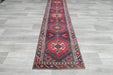 Vintage Handmade Tribal Rug Runner 304 x 75cm | Wool Hallway Runner | One of a Kind- Rugs Direct 